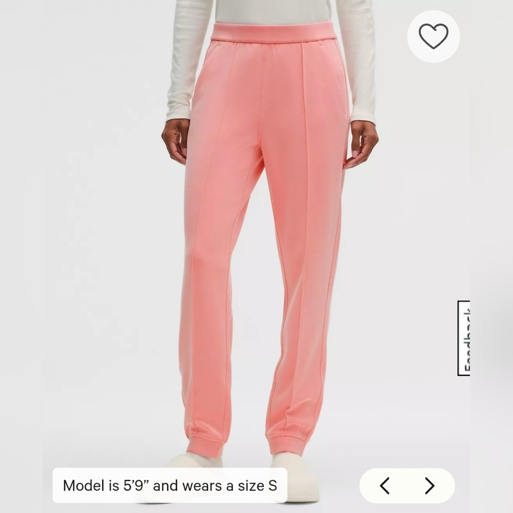 lululemon athletica Pink High-Waist Jogger Pants - Picture 2 of 9